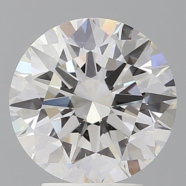 3.51 Carat Round Shaped, Excellent Cut, F Color, VS1 Clarity, IGI Certified Lab Grown Diamond