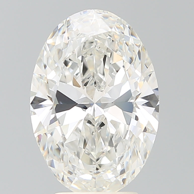 4.23 Carat Oval Shaped, Ideal Cut, G Color, VS1 Clarity, IGI Certified Lab Grown Diamond