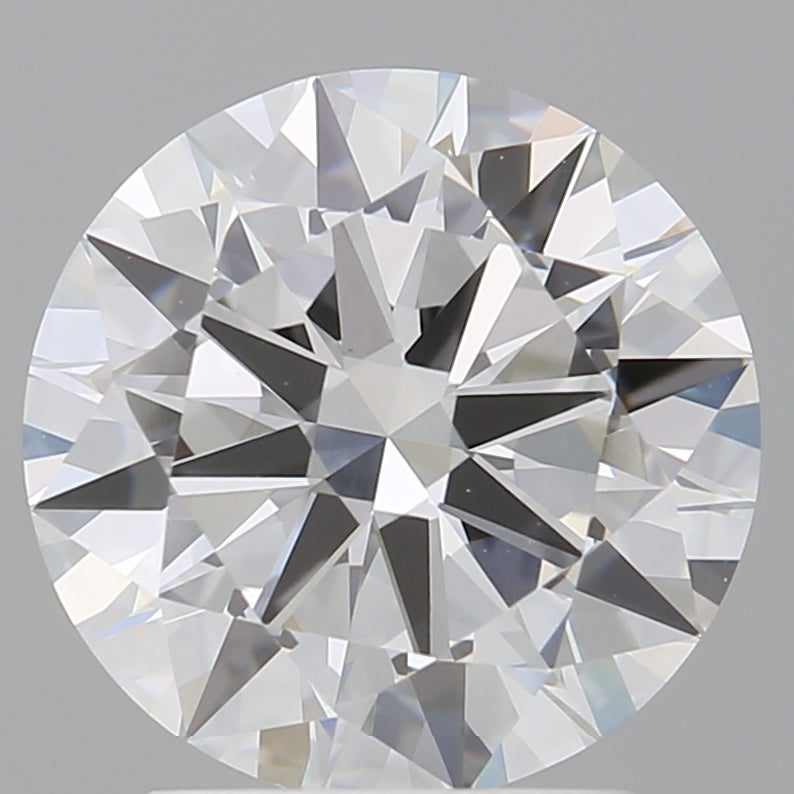 2.50 Carat Round Shaped, Excellent Cut, E Color, VVS2 Clarity, IGI Certified Lab Grown Diamond