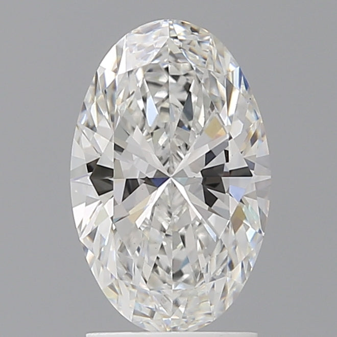 2.05 Carat Oval Shaped, Ideal Cut, E Color, VS1 Clarity, IGI Certified Lab Grown Diamond