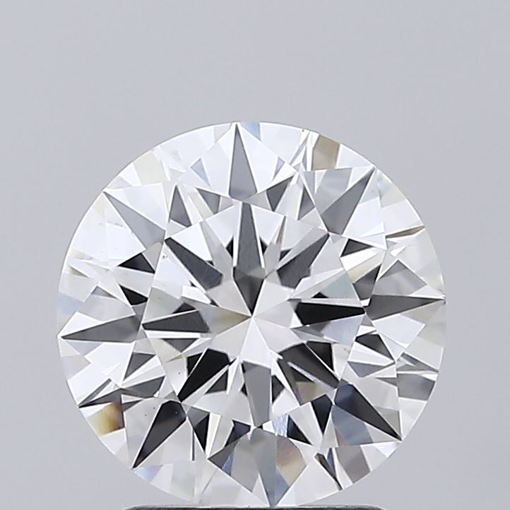 2.17 Carat Round Shaped, Ideal Cut, D Color, VS1 Clarity, IGI Certified Lab Grown Diamond