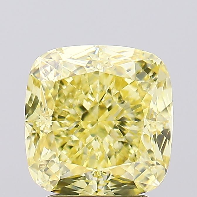 3.35 Carat Cushion Shaped, Ideal Cut, VVS2 Clarity, IGI Certified Lab Grown Diamond