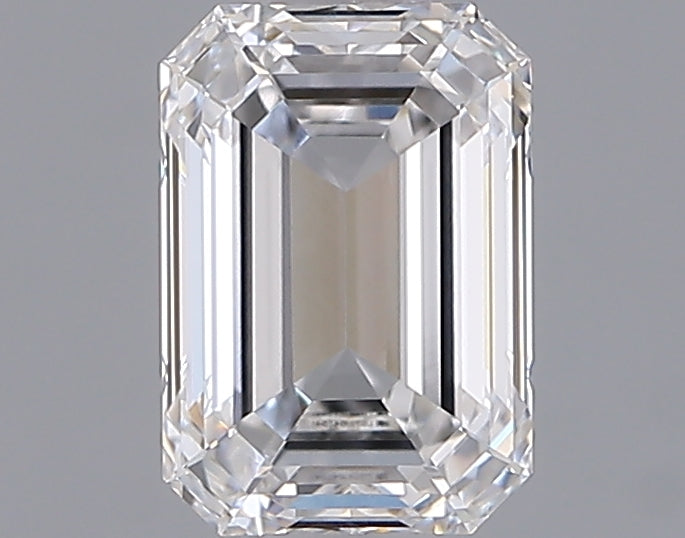1.04 Carat Emerald Shaped, Ideal Cut, D Color, VVS2 Clarity, IGI Certified Lab Grown Diamond