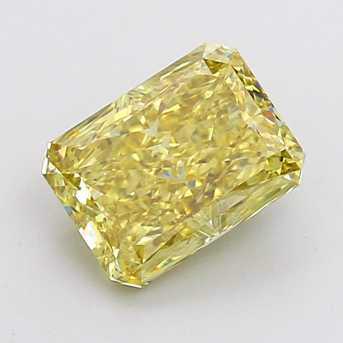 3.02 Carat Radiant Shaped, Excellent Cut, SI1 Clarity, IGI Certified Lab Grown Diamond