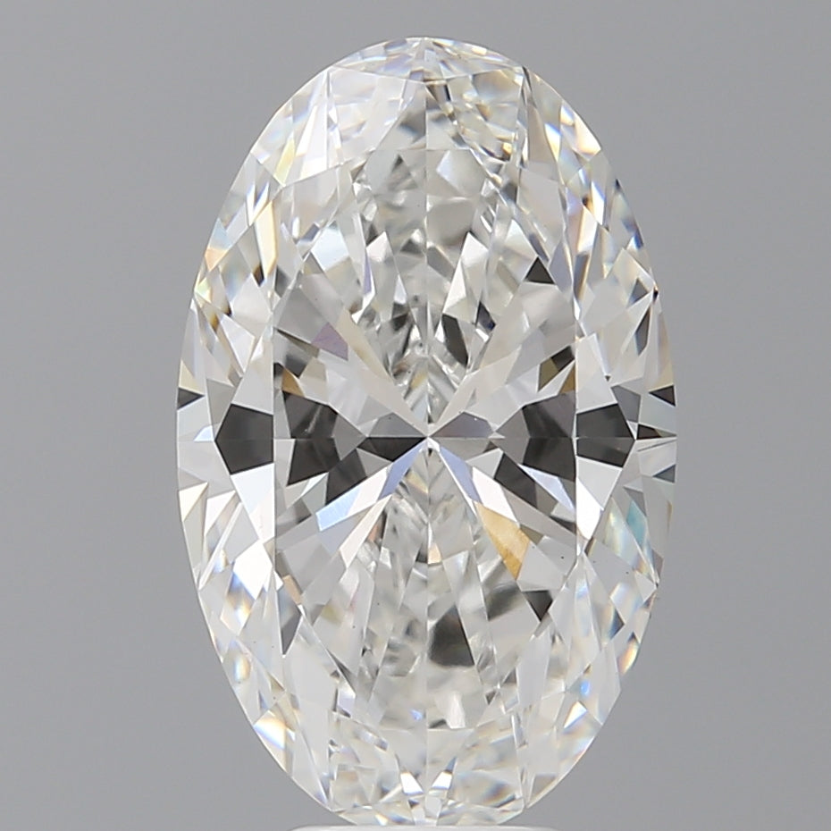 6.02 Carat Oval Shaped, Ideal Cut, E Color, VS1 Clarity, IGI Certified Lab Grown Diamond