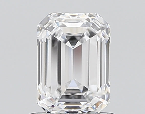 1.59 Carat Emerald Shaped, Ideal Cut, D Color, VS1 Clarity, IGI Certified Lab Grown Diamond