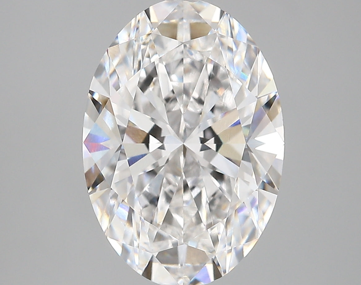 4.50 Carat Oval Shaped, Very Good Cut, E Color, VVS2 Clarity, IGI Certified Lab Grown Diamond