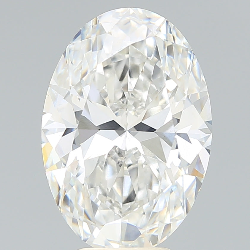 6.40 Carat Oval Shaped, Ideal Cut, F Color, VS1 Clarity, IGI Certified Lab Grown Diamond