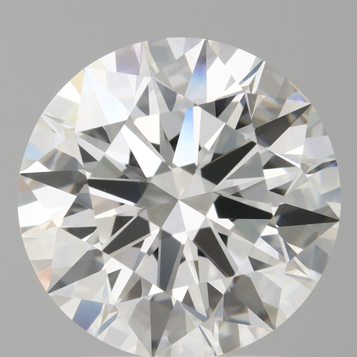 3.10 Carat Round Shaped, Ideal Cut, E Color, VVS2 Clarity, IGI Certified Lab Grown Diamond
