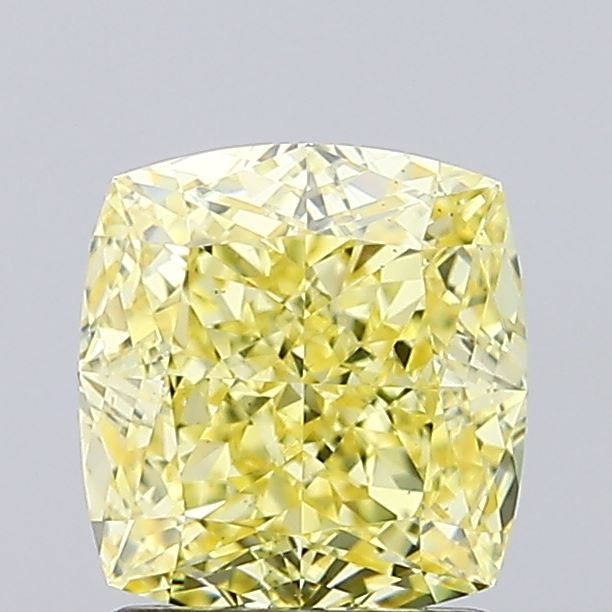 1.67 Carat Cushion Shaped, Ideal Cut, VS1 Clarity, IGI Certified Lab Grown Diamond
