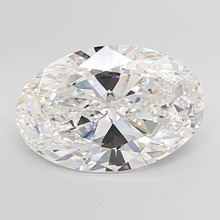 9.56 Carat Oval Shaped, Ideal Cut, E Color, VVS2 Clarity, IGI Certified Lab Grown Diamond
