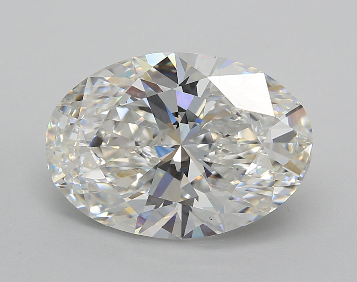 5.02 Carat Oval Shaped, Excellent Cut, F Color, VS1 Clarity, IGI Certified Lab Grown Diamond