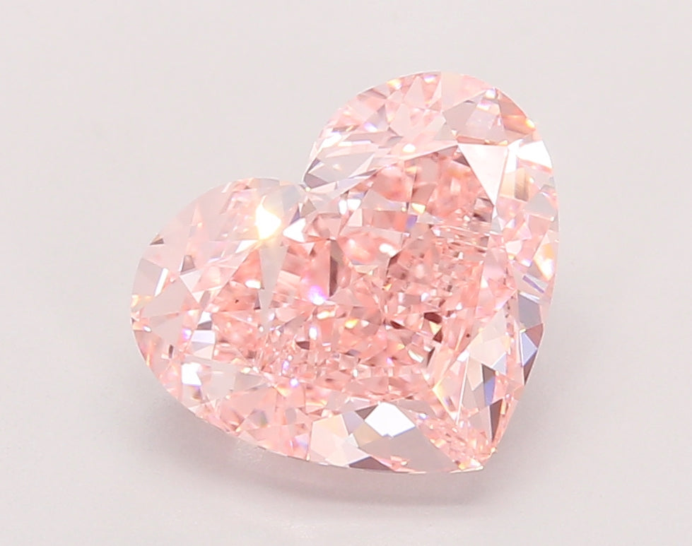 4.02 Carat Heart Shaped, Very Good Cut, VS1 Clarity, IGI Certified Lab Grown Diamond