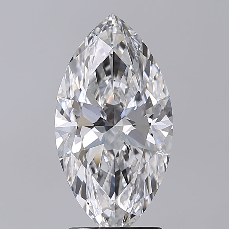 2.52 Carat Marquise Shaped, Excellent Cut, E Color, VVS2 Clarity, IGI Certified Lab Grown Diamond