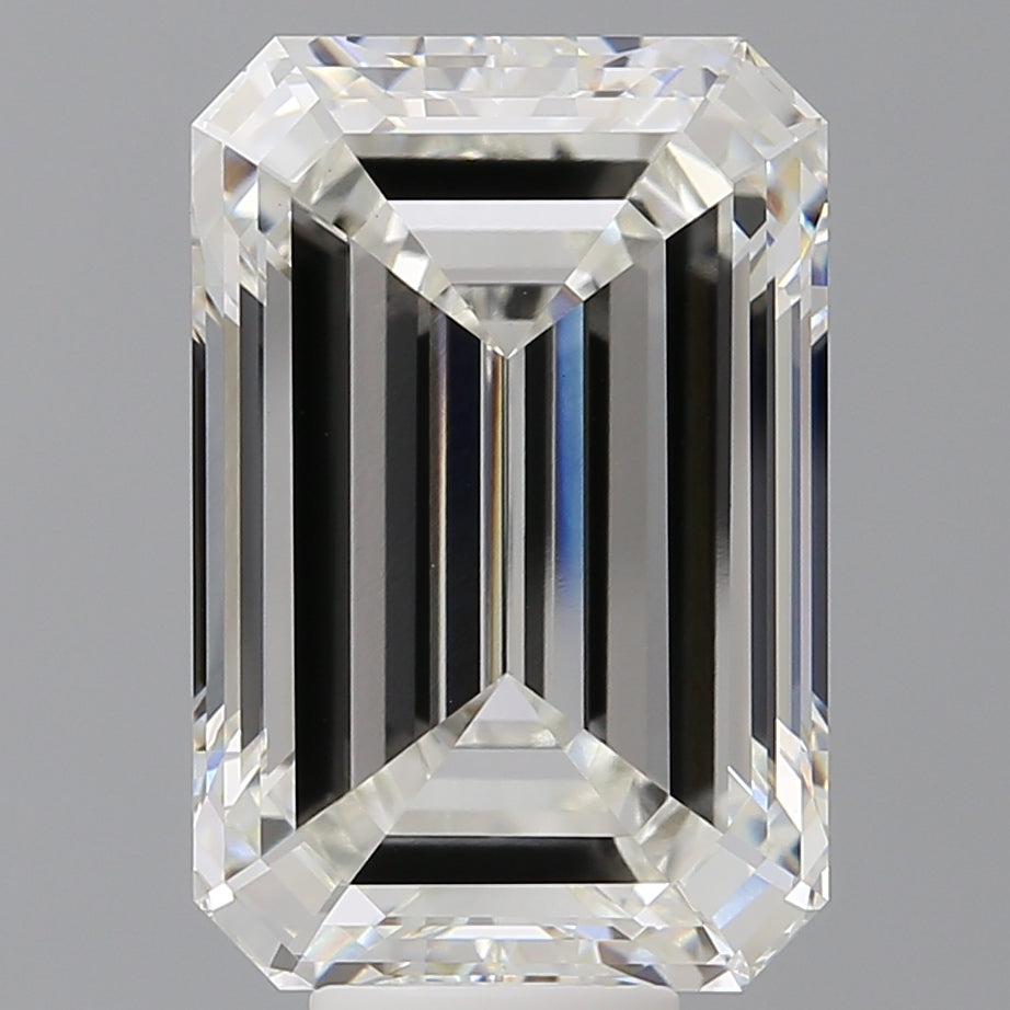 11.03 Carat Emerald Shaped, Ideal Cut, F Color, VS1 Clarity, IGI Certified Lab Grown Diamond