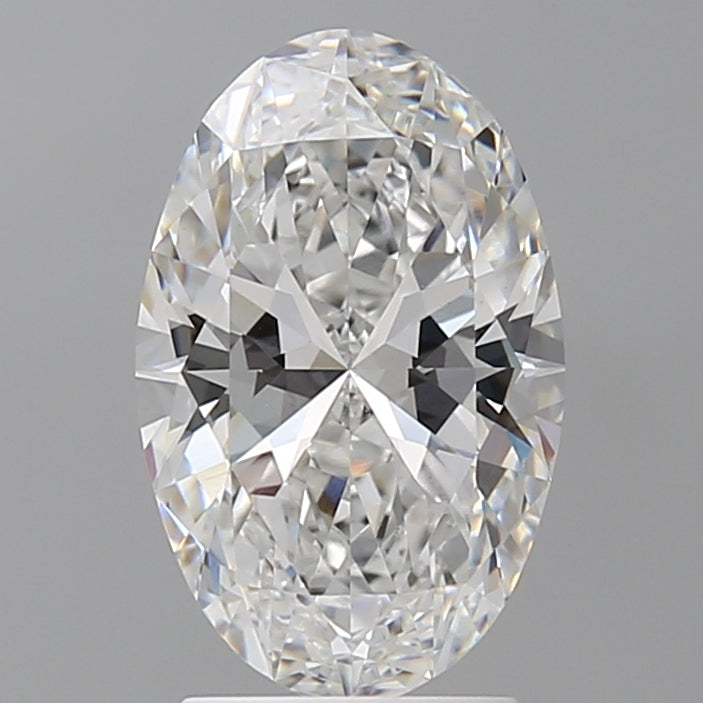 2.60 Carat Oval Shaped, Ideal Cut, E Color, VVS2 Clarity, IGI Certified Lab Grown Diamond