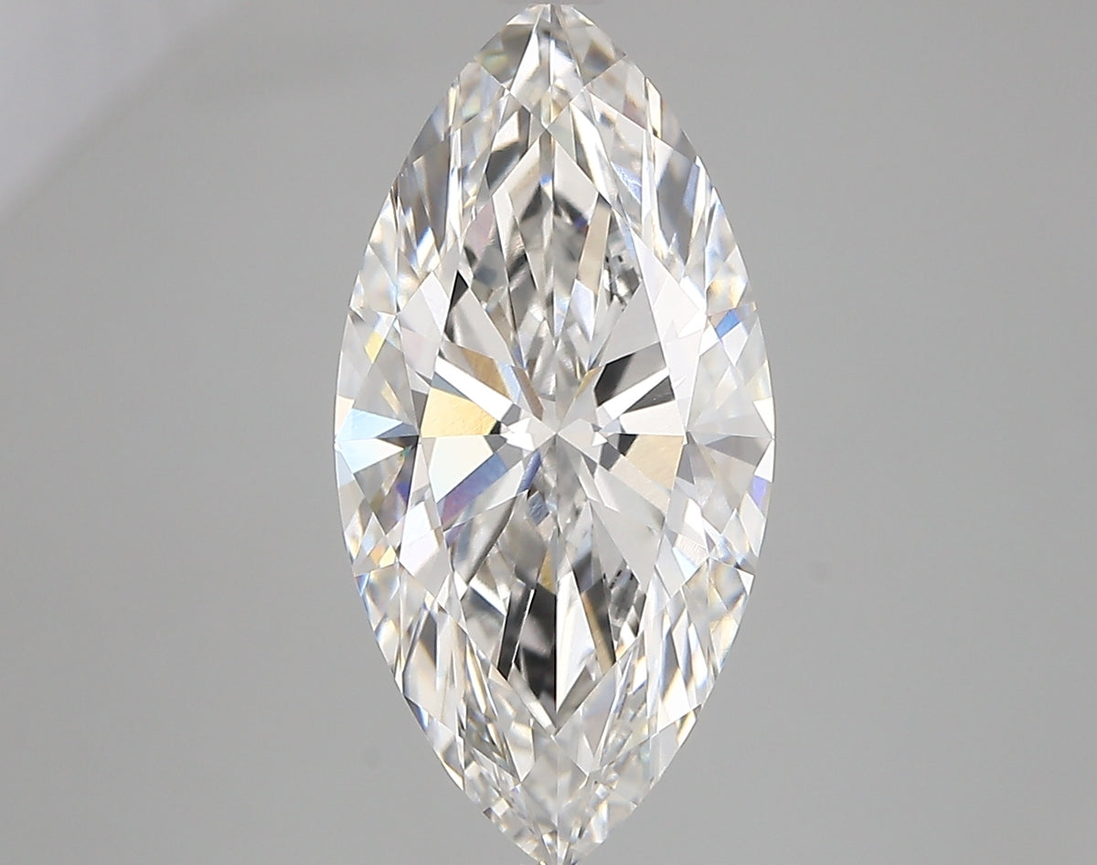 4.00 Carat Marquise Shaped, Very Good Cut, F Color, VVS1 Clarity, IGI Certified Lab Grown Diamond