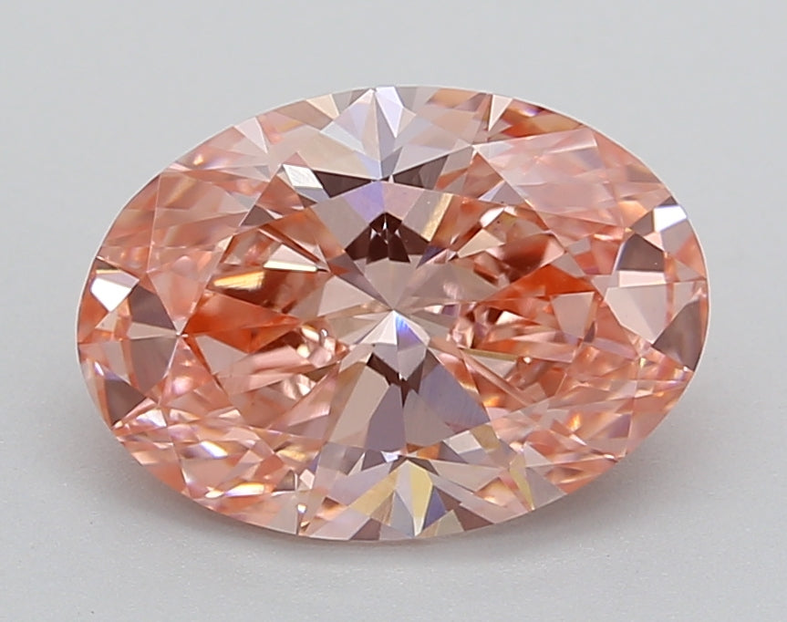 2.46 Carat Oval Shaped, Ideal Cut, VS1 Clarity, IGI Certified Lab Grown Diamond