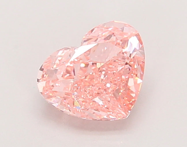 1.01 Carat Heart Shaped, Excellent Cut, VS1 Clarity, IGI Certified Lab Grown Diamond