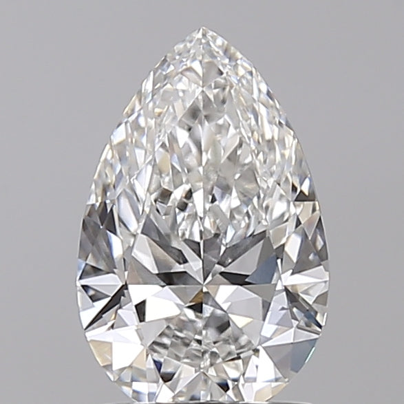 1.50 Carat Pear Shaped, Ideal Cut, F Color, VVS2 Clarity, IGI Certified Lab Grown Diamond