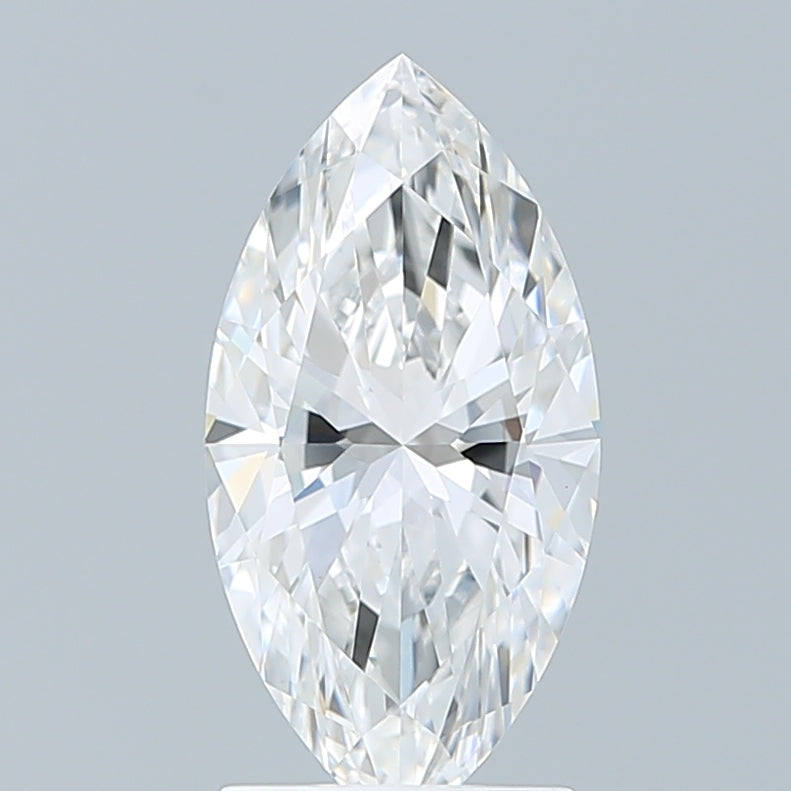 1.96 Carat Marquise Shaped, Ideal Cut, E Color, VVS2 Clarity, IGI Certified Lab Grown Diamond