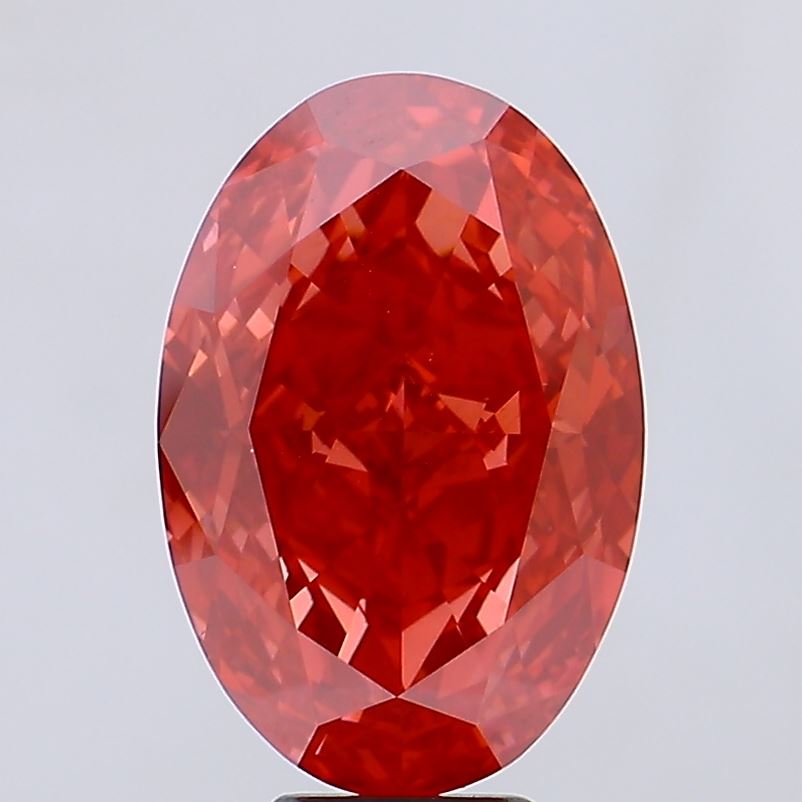 10.64 Carat Oval Shaped, Very Good Cut, VS1 Clarity, IGI Certified Lab Grown Diamond
