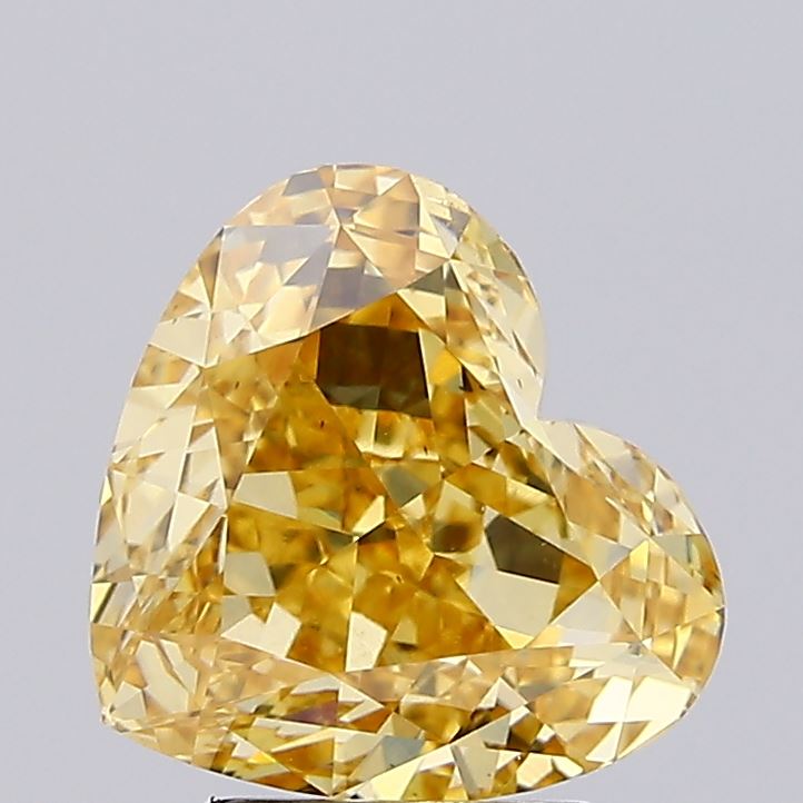4.07 Carat Heart Shaped, Ideal Cut, VS2 Clarity, IGI Certified Lab Grown Diamond