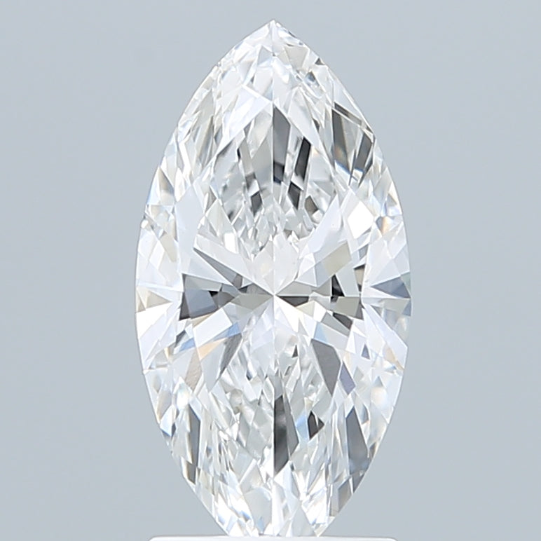 1.85 Carat Marquise Shaped, Ideal Cut, D Color, VVS2 Clarity, IGI Certified Lab Grown Diamond
