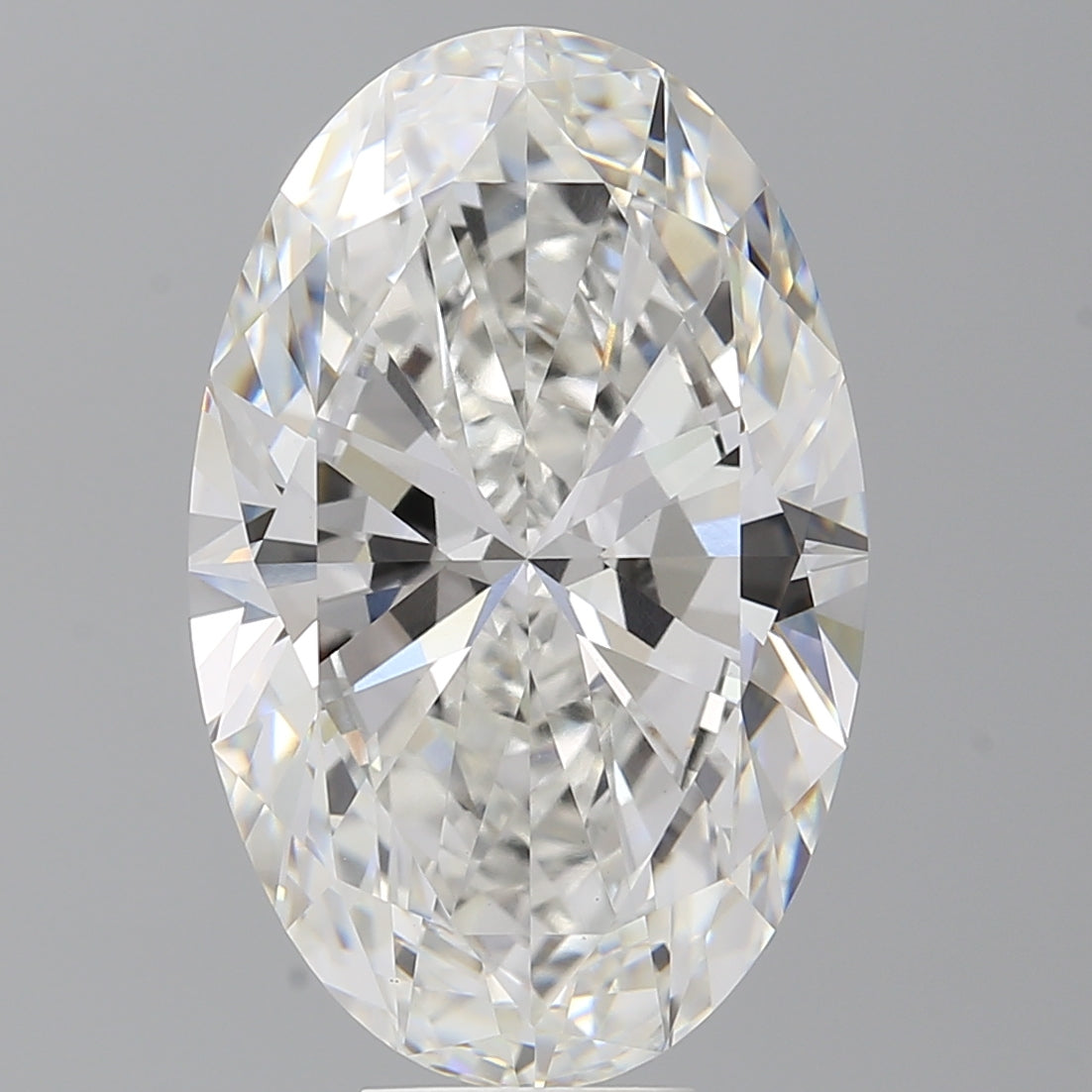 10.60 Carat Oval Shaped, Ideal Cut, E Color, VVS2 Clarity, IGI Certified Lab Grown Diamond