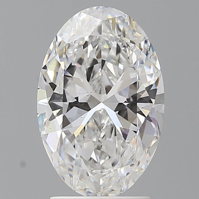 2.59 Carat Oval Shaped, Ideal Cut, D Color, VS2 Clarity, IGI Certified Lab Grown Diamond