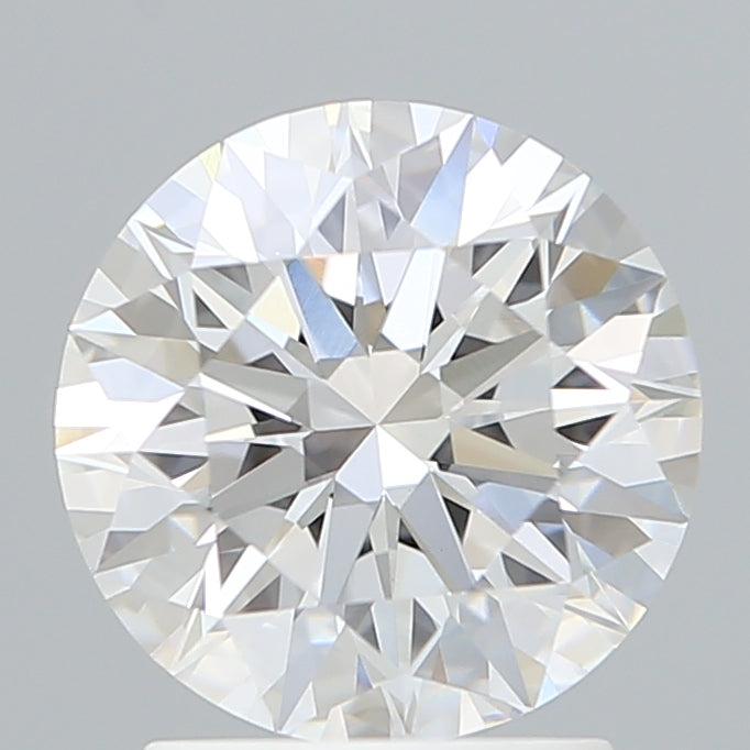 2.10 Carat Round Shaped, Ideal Cut, D Color, VVS2 Clarity, IGI Certified Lab Grown Diamond