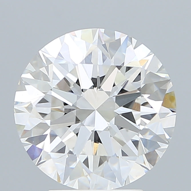 4.08 Carat Round Shaped, Excellent Cut, D Color, VS1 Clarity, IGI Certified Lab Grown Diamond