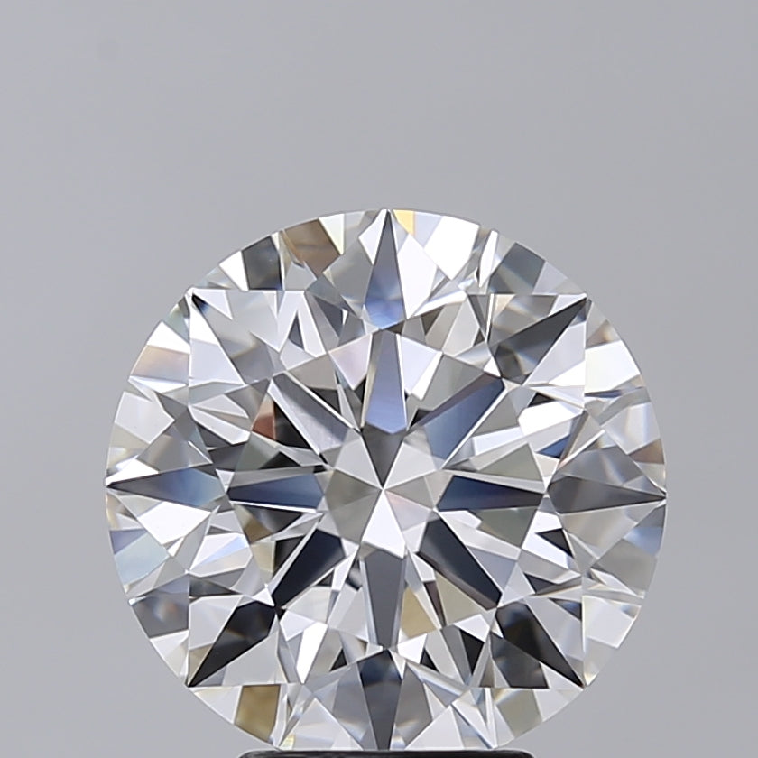 5.02 Carat Round Shaped, Ideal Cut, E Color, VVS2 Clarity, IGI Certified Lab Grown Diamond