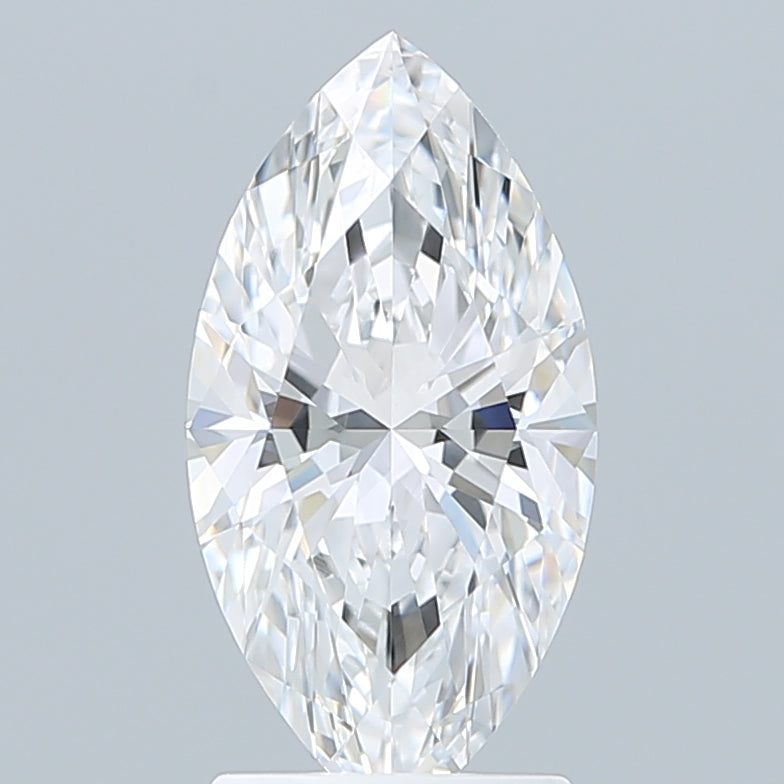 2.08 Carat Marquise Shaped, Ideal Cut, D Color, VVS2 Clarity, IGI Certified Lab Grown Diamond