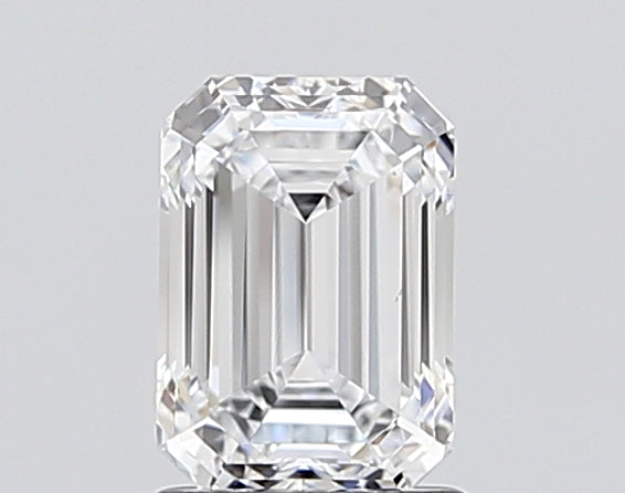 1.51 Carat Emerald Shaped, Ideal Cut, D Color, VVS1 Clarity, IGI Certified Lab Grown Diamond