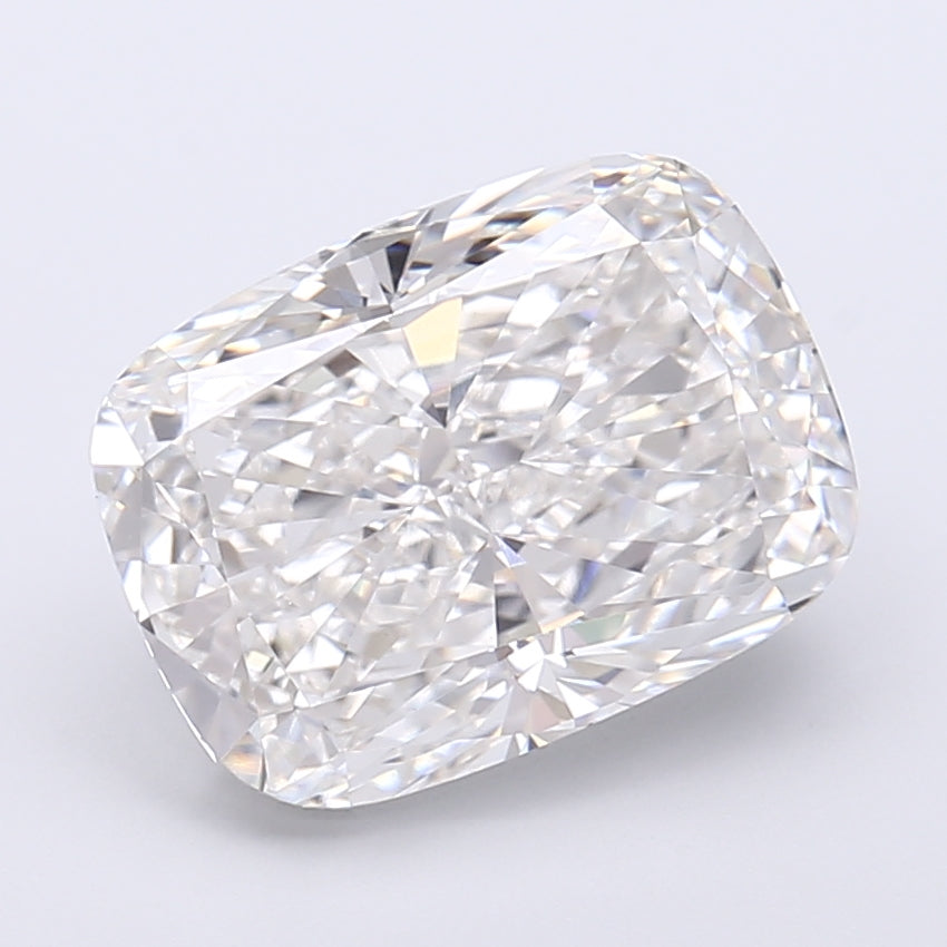 5.03 Carat Cushion Shaped, Very Good Cut, VVS2 Clarity, IGI Certified Lab Grown Diamond
