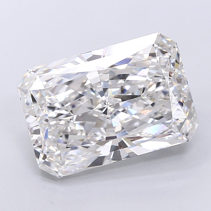 10.27 Carat Radiant Shaped, Very Good Cut, E Color, VS1 Clarity, IGI Certified Lab Grown Diamond