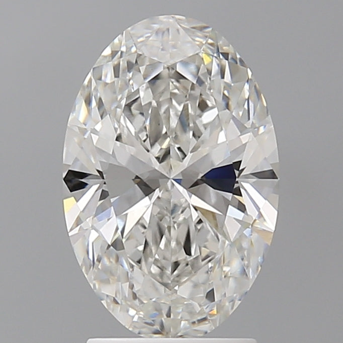 2.52 Carat Oval Shaped, Ideal Cut, F Color, VVS2 Clarity, IGI Certified Lab Grown Diamond