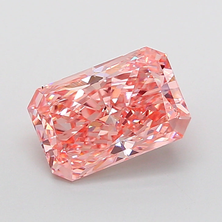 3.00 Carat Radiant Shaped, Ideal Cut, VS2 Clarity, IGI Certified Lab Grown Diamond