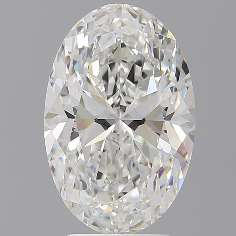 4.02 Carat Oval Shaped, Ideal Cut, E Color, VVS2 Clarity, IGI Certified Lab Grown Diamond