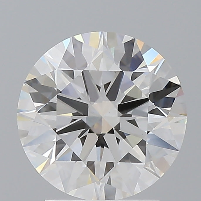 2.56 Carat Round Shaped, Ideal Cut, E Color, VVS2 Clarity, IGI Certified Lab Grown Diamond