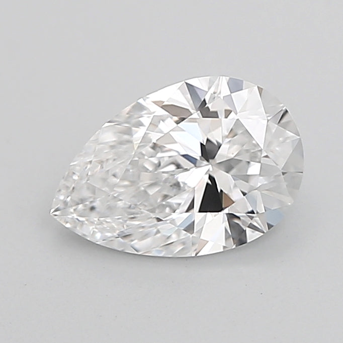 1.07 Carat Pear Shaped, Ideal Cut, D Color, VVS1 Clarity, IGI Certified Lab Grown Diamond