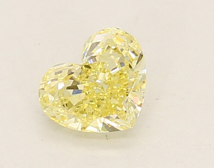 0.62 Carat Heart Shaped, Very Good Cut, VVS2 Clarity, IGI Certified Lab Grown Diamond