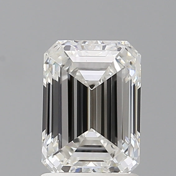 1.60 Carat Emerald Shaped, Ideal Cut, E Color, VVS2 Clarity, IGI Certified Lab Grown Diamond