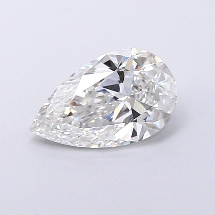 1.34 Carat Pear Shaped, Very Good Cut, F Color, VVS2 Clarity, IGI Certified Lab Grown Diamond