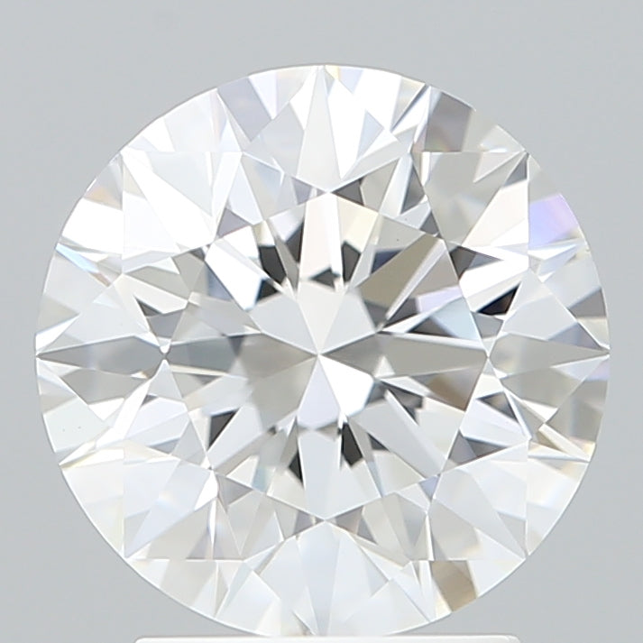 2.67 Carat Round Shaped, Excellent Cut, E Color, VVS2 Clarity, IGI Certified Lab Grown Diamond