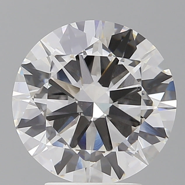 3.51 Carat Round Shaped, Excellent Cut, E Color, VVS2 Clarity, IGI Certified Lab Grown Diamond