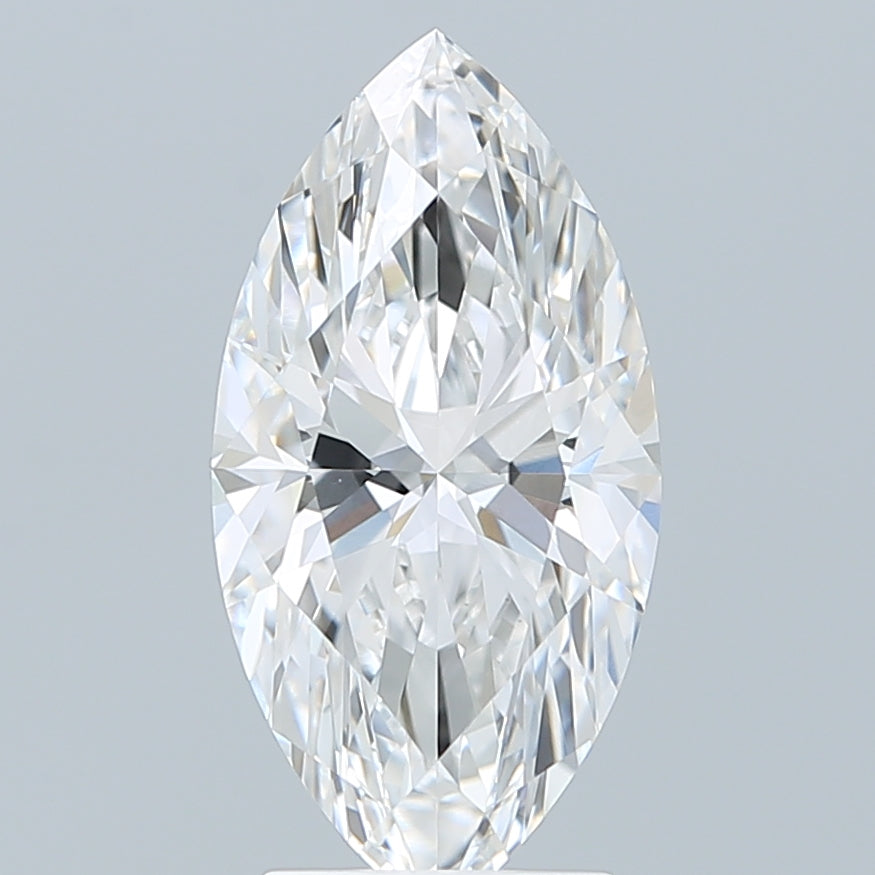 2.88 Carat Marquise Shaped, Ideal Cut, E Color, VVS2 Clarity, IGI Certified Lab Grown Diamond