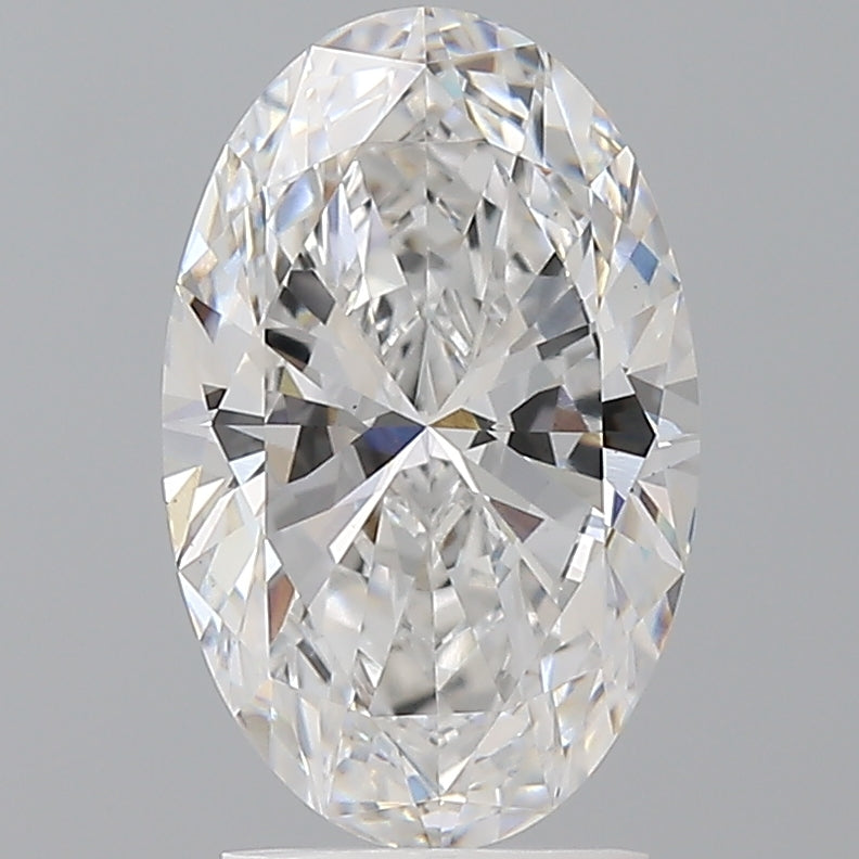 2.59 Carat Oval Shaped, Ideal Cut, E Color, VS1 Clarity, IGI Certified Lab Grown Diamond