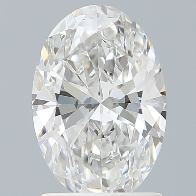 1.59 Carat Oval Shaped, Ideal Cut, E Color, VVS2 Clarity, IGI Certified Lab Grown Diamond